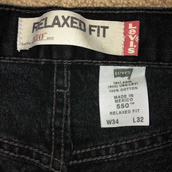 Levi Strauss Black Jeans - Picture 3 of 3